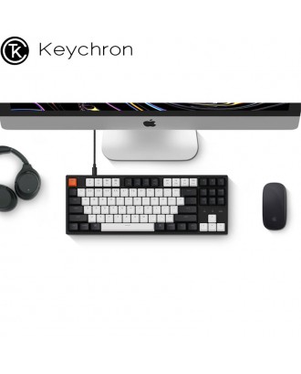 KEYCHRON C1 RGB BROWN SWITCH WIRED MACHANICAL KEYBOARD